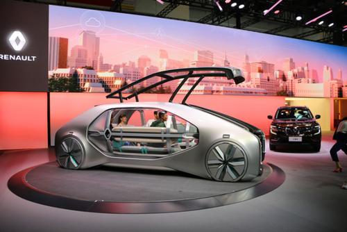 雷诺ez-go概念车2jetour x体现出了捷途产品的智能化,新能源化,互联化