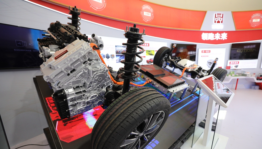 新能源汽车技术产品纷纷亮相2021中国自主品牌博览会